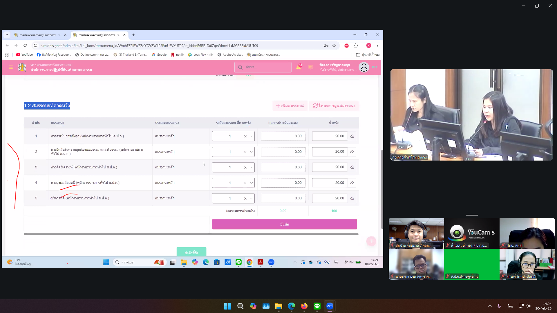title - ส.ป.ก. ประชุมสร้างความรู้ความเข้าใจ หลักเกณฑ์ และวิธีการประเมินการปฏิบัติงานของพนักงานราชการทั่วไป ในสังกัด ส.ป.ก.